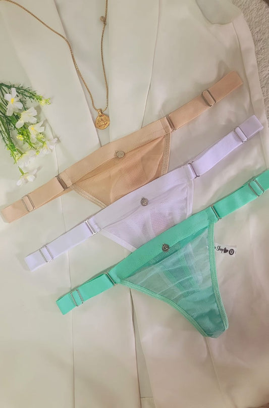 Pack *3 Panties Ajustables en Tull